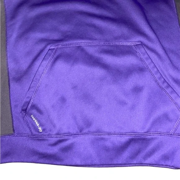 Nike Therma-Fit hoody Purple Size S with pockets - Picture 6 of 9